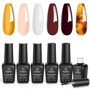 Amber Attraction | Gel Polish Set With Blooming Gel