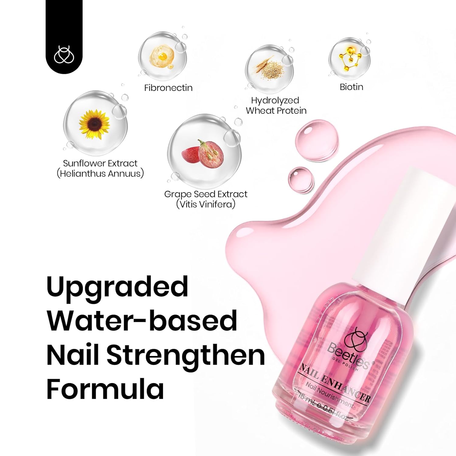 15ML Beetles Nail Enhancer for Nail Care - Image 2