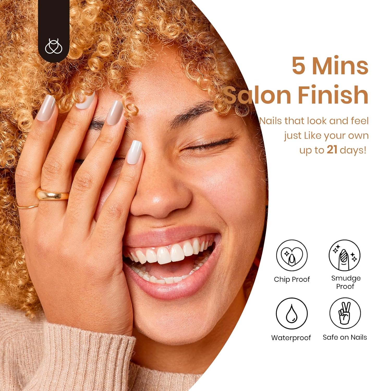 6 Colors All Sheer | Short Square Press On Nails 168Pcs in 6 Colors - Image 6