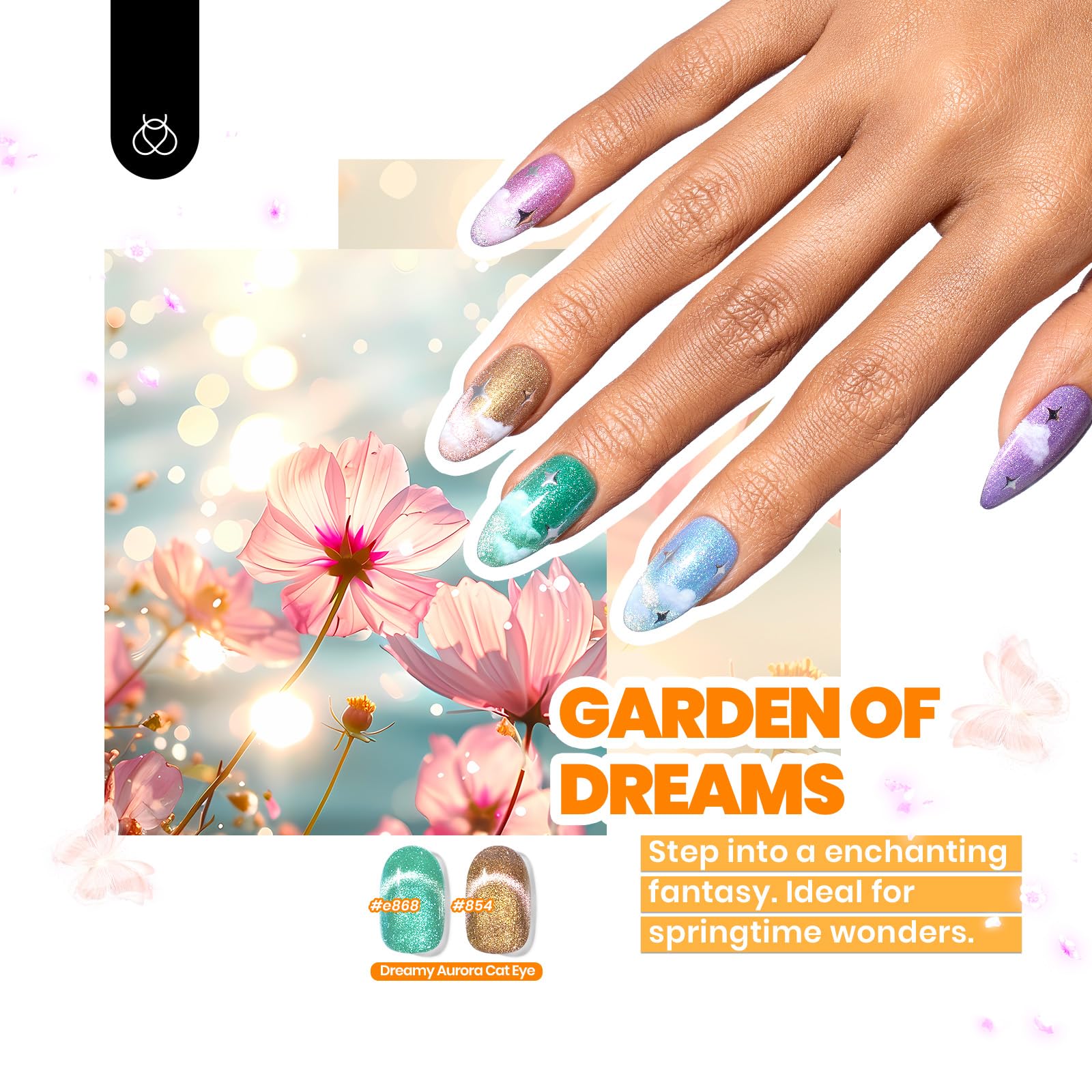 Beetles Cat Eye Gel Nail Polish Set - 36 Colors Red Purple Brown Green Burgundy Magnetic Christmas Gel Polish Kit - Image 6