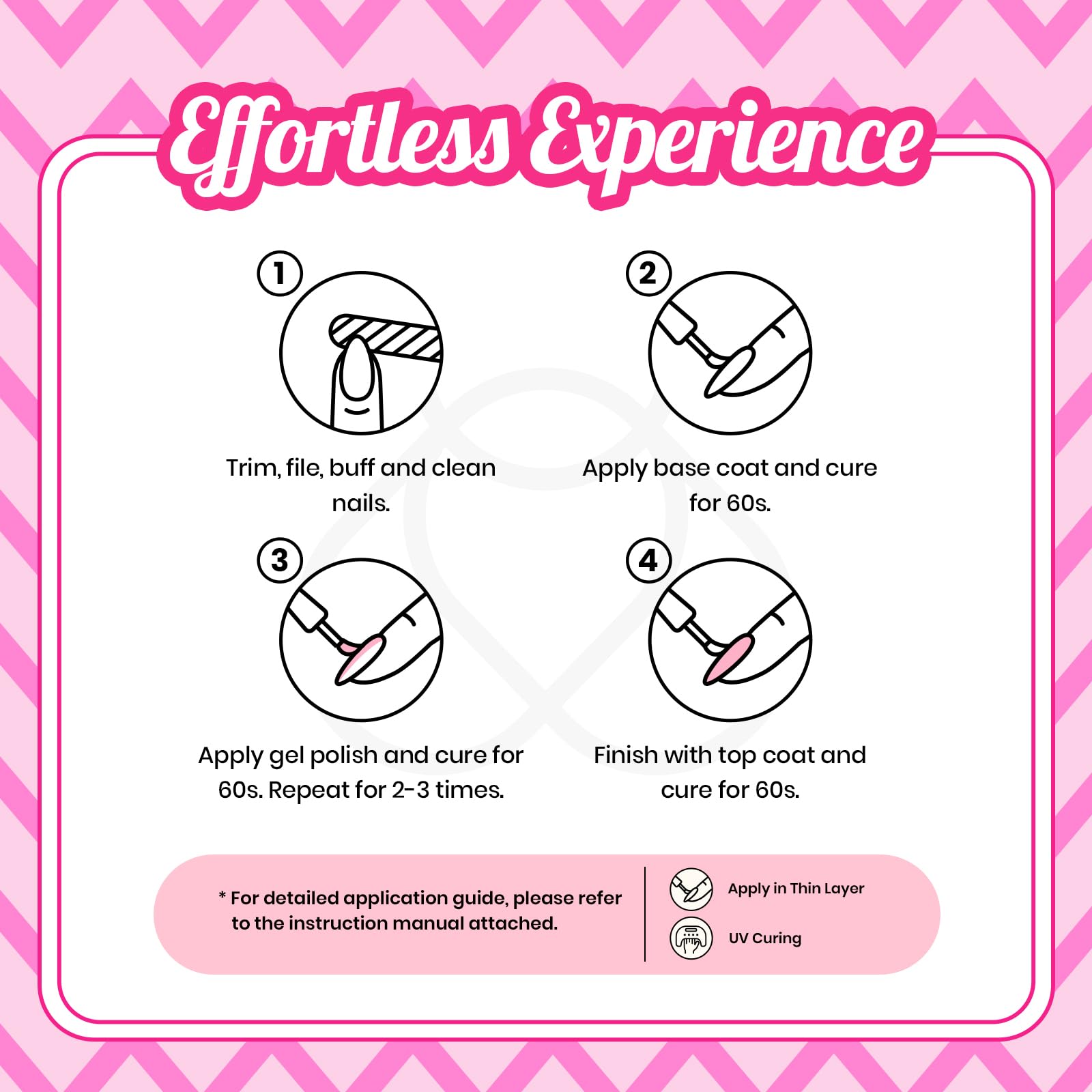 Alluring Sweetie-20 Gel Colors Set with Top and Base Coat (5ml/Each) - Image 5