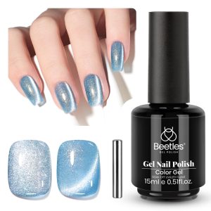 Arctic Aurora Cat Eye |15ml Gel Polish Silver Nail Colors