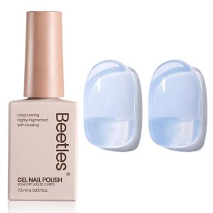 7.5ML Blueberry Milk Jelly Sheer Blue Gel Nail Polish