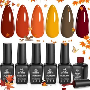 Autumn Leaves- 6 Colors Gel Polish Kit for Nails