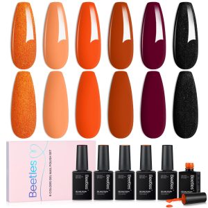 Autumn Leaves - 6 Colors Fall Gel Polish Set