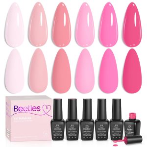 Baby Pink Melody - 6 Colors Gel Polish Set