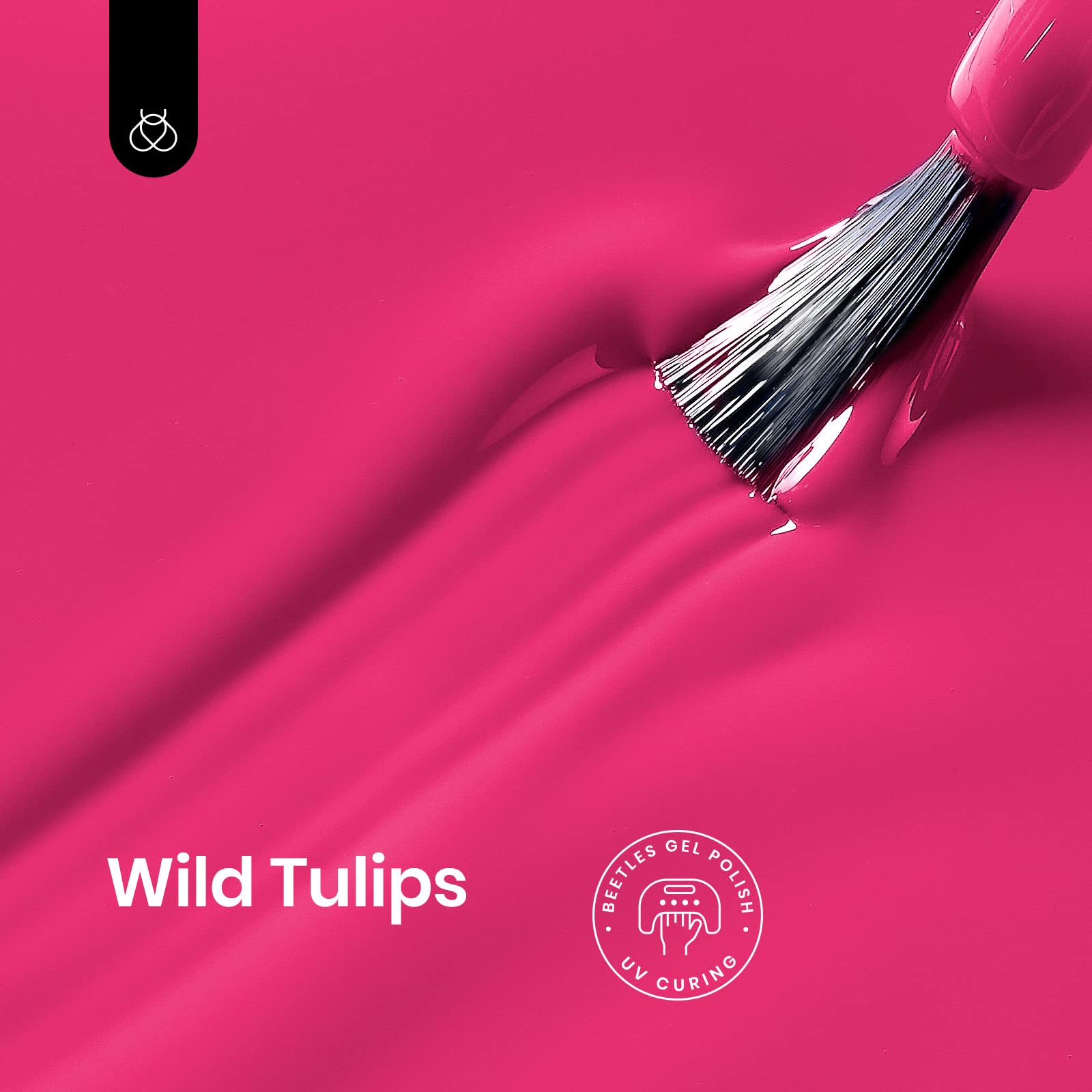 15ml Hot Pink - Summer Nail Gel Polish Soak Off UV LED Lamp - Image 2