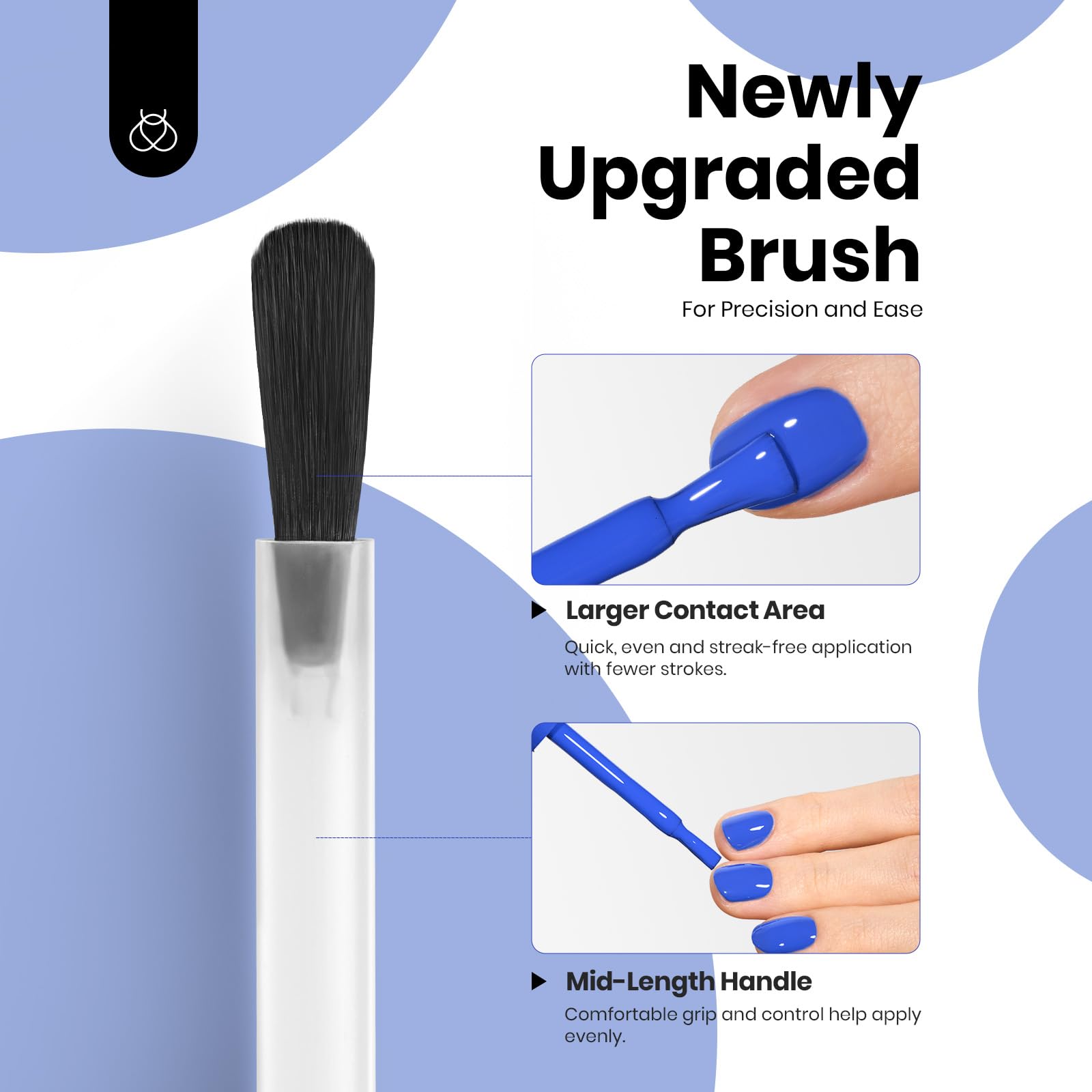 15ml Hema-Free Nail Gel with Individual Prints 6 Color Rubber Base & 5-in-1 Top Coat Bundle - Image 9